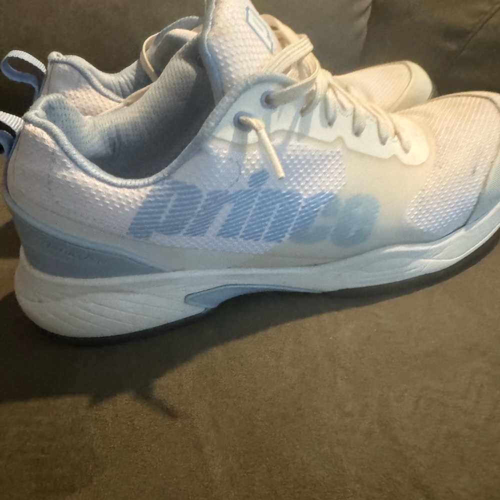 Prince Pale Blue and White Tennis Shoes